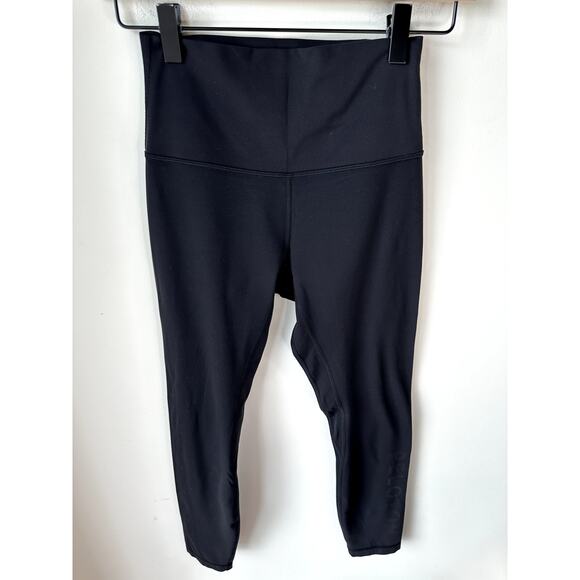 Lululemon Align Pant II 25" Sze 4 Black Nulu Peloton Edition - Picture 4 of 8
